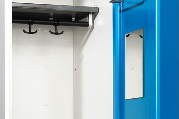 Speil til klesskap, HxB 210x150 mm, selvklebende