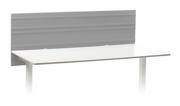 Bordskjerm Horisont, BxH 1200x600 mm, lysegrå