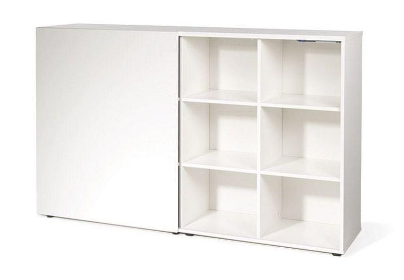 Skap Edmonton, med skyvedør