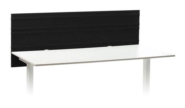 Bordskjerm Horisont, BxH 1600x600 mm, svart