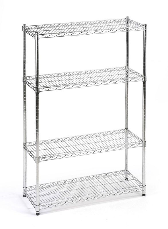 Trådhyller av forkrommet ståltråd Joel