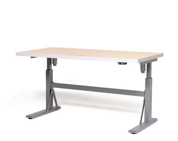 Elektrisk høydejusterbart stativ til arbeidsbord Tyr, BxD 1200x800, ma