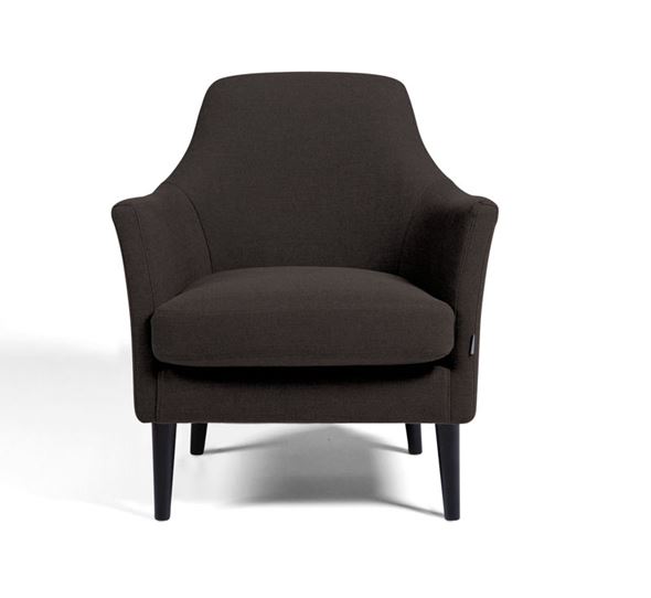 Lenestol Aneby, mørkegrått stoff