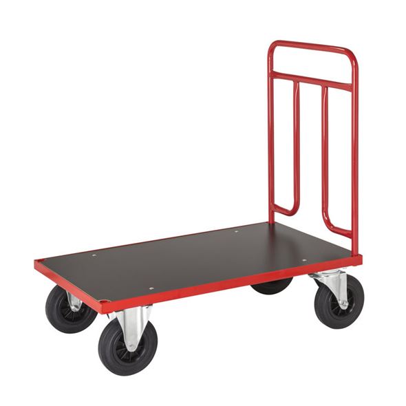 Plattformvogn Lysan, LxBxH 1000x600x1000 mm, rød