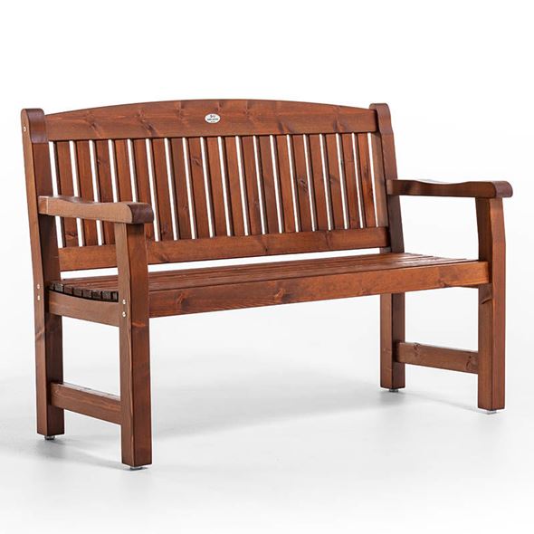 Hagebenk Kattvik, 2-seter, brun