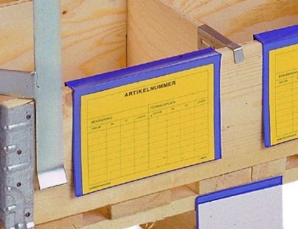 Plastlomme til pallekarm, 165x115 mm, A-6, 100-pk