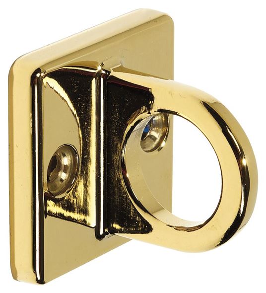 Veggfeste til tau Franci, messing