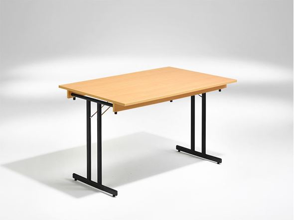 Klappbord Dinner, 1200x800 mm, bøk/svart