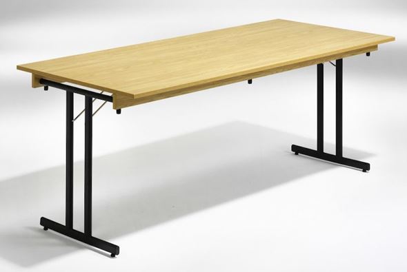 Klappbord Dinner, 1800x800 mm, eik/svart