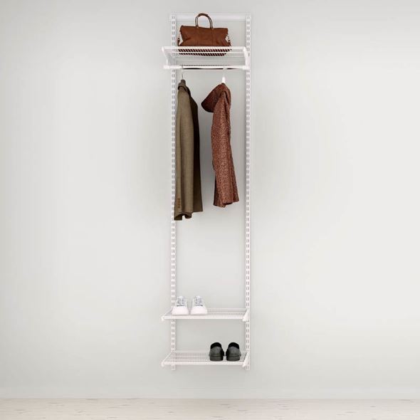 Hyllesystem ELFA, gang 6, B644xH2140xD450 mm