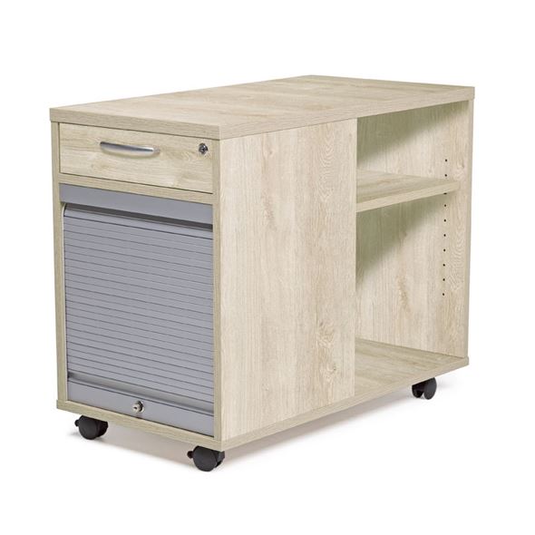 Skuffeseksjon Ulen med skuff og sjalusi, eik laminat