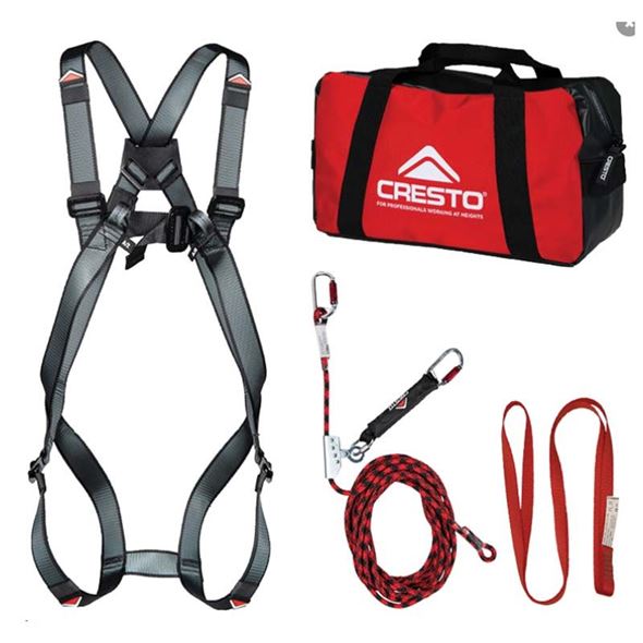 Fallsikringspakke Cresto Roofer, 15 meter