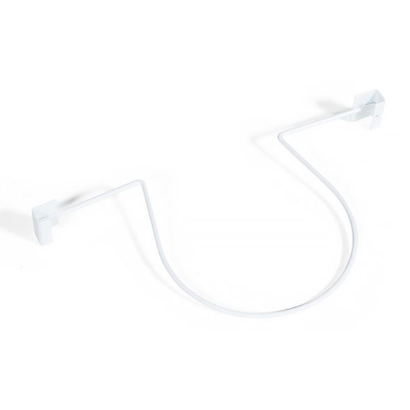 Permstøtte til lagerhylle Gerdmanshyllen, hvit