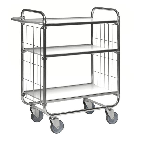 Hyllevogn Ven, LxBxH 1395x470x1120 mm, 3 hyller