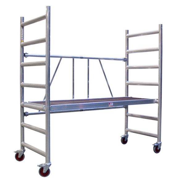 Rullestillas for håndverkere, H 1000 mm