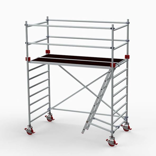 Rullestillas Pro, H 2200 mm