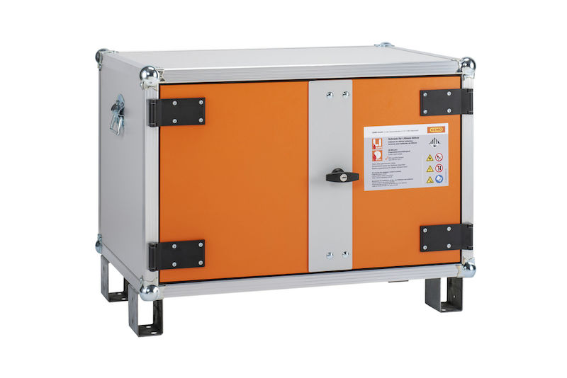 Sikkerhetsskap for batterilading PREMIUM Harald